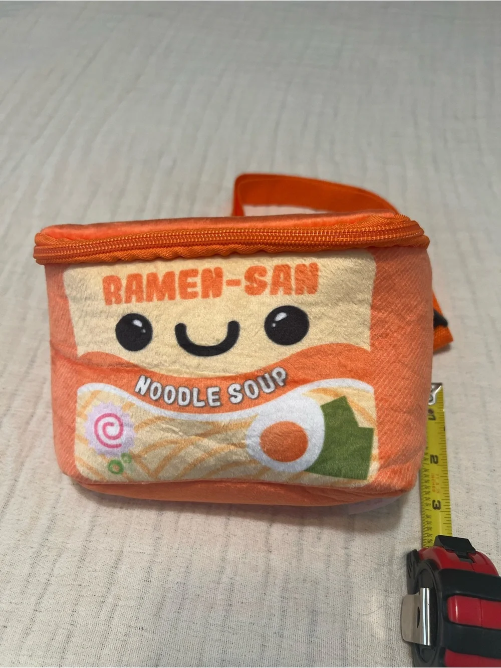 Ramen-San Orange  Crossbody/ Fanny pack Bag.